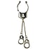 Nipple clip Silver 925 Handcuffs
