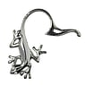 Clip mamelon Argent 925 Cristal Salamandre Margouillat Varan