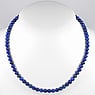 Stenen ketting Staal Lapis lazuli Nylon