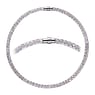 Pearl necklace Stainless Steel Crystal