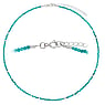 Stone necklace Silver 925 Blue apatite