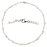 Collier avec perles Argent 925 Perles deau douce