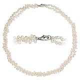 Pearl necklace Fresh water pearl Silver 925