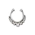 Nose clip Silver 925 Crystal