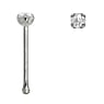 Piercing nez en argent Argent 925 Cristal