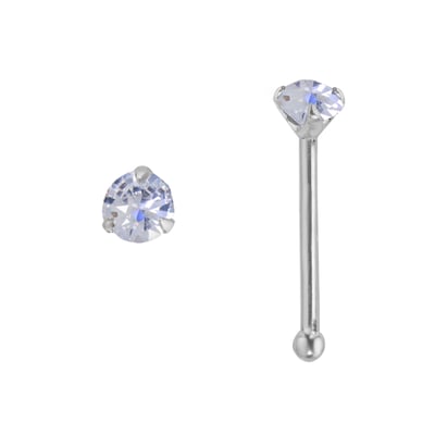 72 Pièces Piercing Nez En Zircone - Bijoux Nez Forme L Et Droit Pour Femmes Et Hommes - Couleurs Assorties