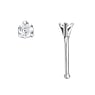 Silver nose piercing Silver 925 zirconia