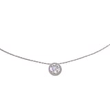 Collier Acier inoxydable Zircon