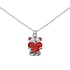  Argento 925 Cristallo Smalto Orso Orsacchiotto Orsetto Cuore Amore