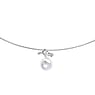 Necklace Silver 925 Synthetic Pearls Butterfly