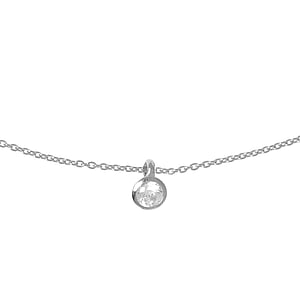 Necklace Silver 925 Crystal