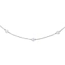 Necklace Silver 925 Synthetic Pearls