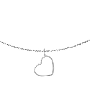 Necklace Silver 925 Heart Love