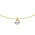 Necklace Silver 925 Gold-plated Crystal