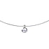 Silver necklace with crystal Silver 925 Crystal