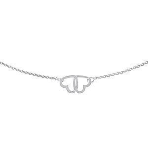 Collier Argent 925 Coeur Amour