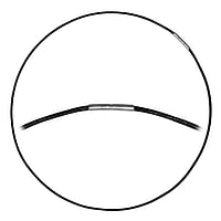 Uit Leer en Staal. Doorsnede:2mm. Min. dwarsdoorsnede:3,1mm. Min. lengtedoorsnede:3,1mm.