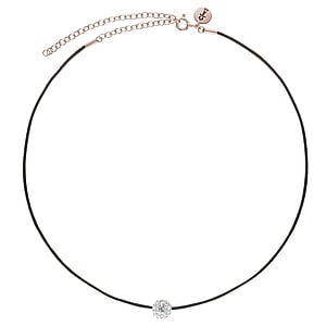 Choker Coton Argent 925 Revtement dor (dor) Cristal poxy