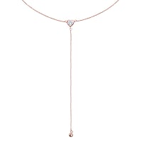Necklace out of Silver 925 with Gold-plated and zirconia. Length:44cm.  Heart Love