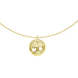 Necklace Silver 925 Gold-plated Tree Tree_of_Life