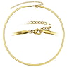Choker Stainless Steel PVD-coating (gold color)