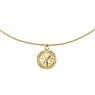 PAUL HEWITT Collar Plata 925 Revestimiento PVD (color oro) Circonita Ancla cuerda nave