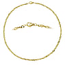 Necklace Stainless Steel PVD-coating (gold color)