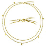 Collana Acciaio inox Rivestimento PVD (colore oro) Perla sintetica