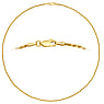 Vergoldete Silber Halskette Silber 925 Gold-Beschichtung (vergoldet)