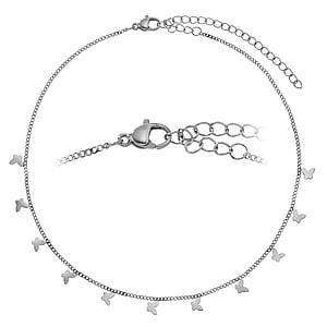 Choker Edelstahl Schmetterling Sommervogel