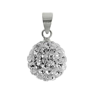 Silver pendant Silver 925 Crystal