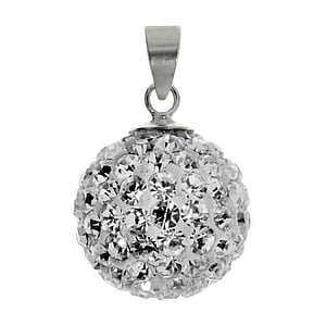 Pendentif en argent Argent 925 Cristal