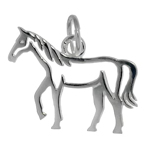 Silver pendants Silver 925 Horse Stallion Colt