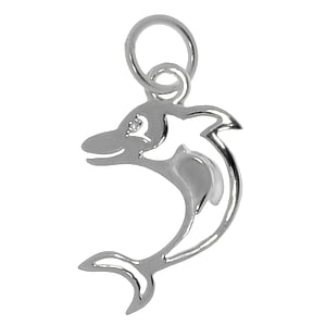 Silber Anhnger Silber 925 Delphin Delfin