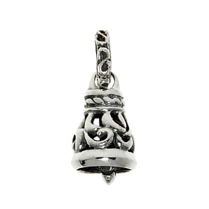 Silver pendants Silver 925 Tribal_pattern Bell