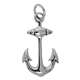 Silver pendants Silver 925 Anchor rope ship