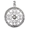 Pendentifs en argent Argent 925 Croix Dessin_tribal Motif_tribal