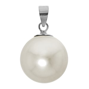 Silver pendants Silver 925 Synthetic Pearls