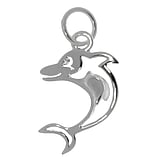 Kinder Halskette Silber 925 Delphin Delfin