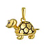  Silver 925 Gold-plated Turtle Tortoise