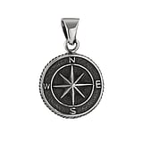 Pendentifs en argent Argent 925 Ancre corde navire