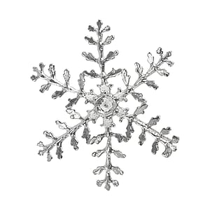 Silver pendants Silver 925 Snowflake