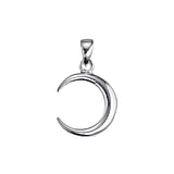 Pendentifs en argent Argent 925 Lune Demi_lune