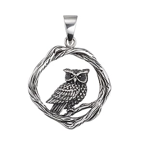 Silver pendants Silver 925 Owl