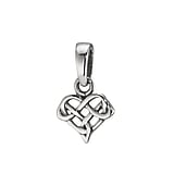 Pendentifs en argent Argent 925 Coeur Amour ternel Dragonne Infini