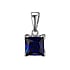 Silver pendant zirconia