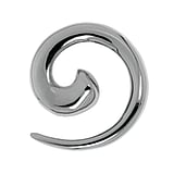 Orecchini pendenti a spirale intrecciati fatti a mano: argento sterling o riempito d'oro - Italia