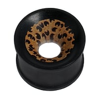 Plug de bois Pour des trous doreilles largis.  Pelage Animal Print Fourrure Motif animal Motif pelage Zbre Lopard Tigre