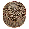 Plug di legno Legno di cocco Pelame Manto Animal_Print