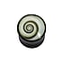 Corno di bufalo plug Buffalo Horn Conchiglia Shiva eye Spirale